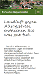 Mobile Screenshot of ferienhof-haggenmueller.de